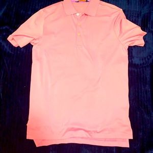Pink polo shirt